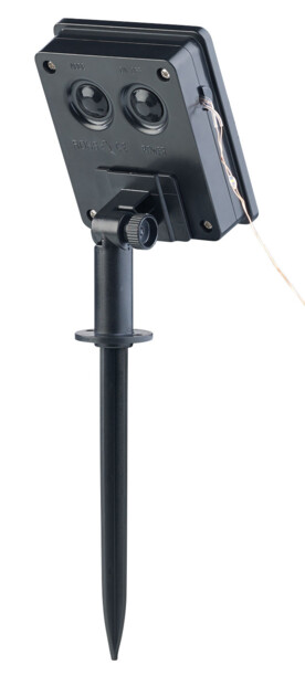 2 guirlandes lumineuses solaires 20 m en fils de cuivre à 200 LED