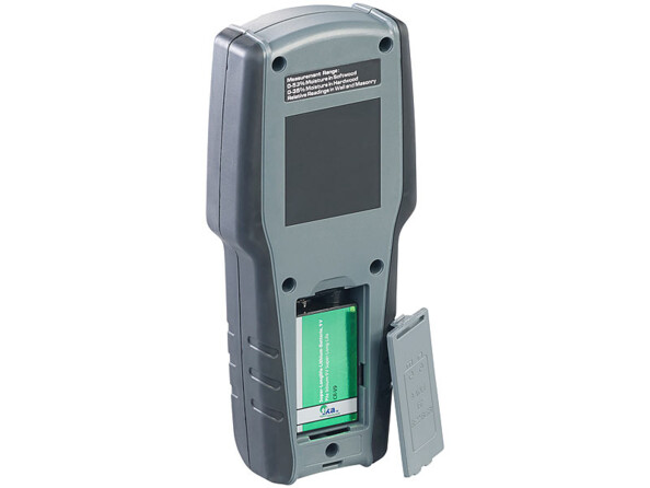 Détecteur d'humidité. Alimentation : 1 pile bloc 9 V (non fournie)