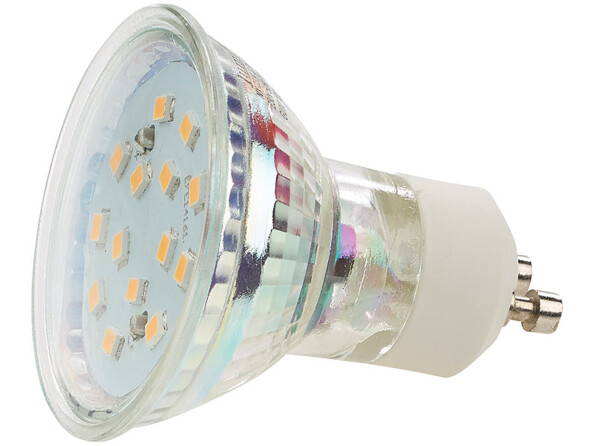 Kit avec 6 spots LED GU10 encastrables