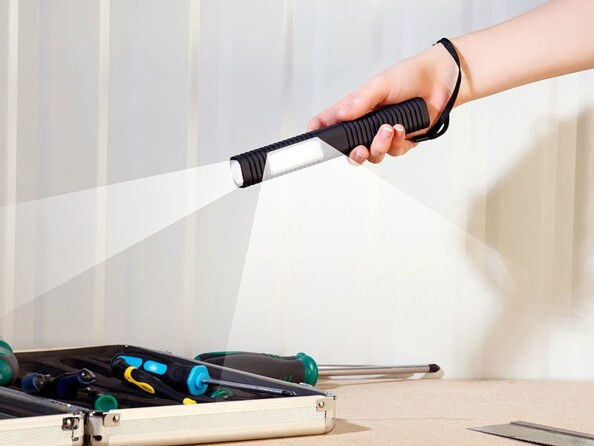 Lampe de poche 2 en 1 à LED COB 1 W ''TL-115''