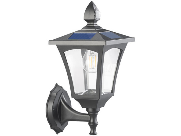 Lanterne Royal Gardineer avec détecteur de mouvement PIR.