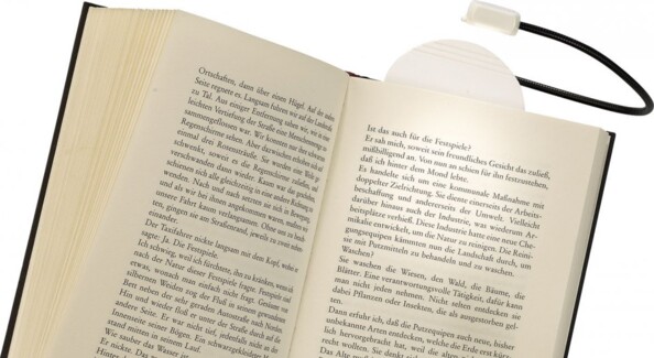 Mini lampe de lecture à clip
