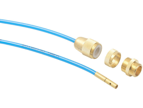 Vue éclatée des raccords avec filetage M22 / M24 / 1/2" du jet nettoyant haute pression