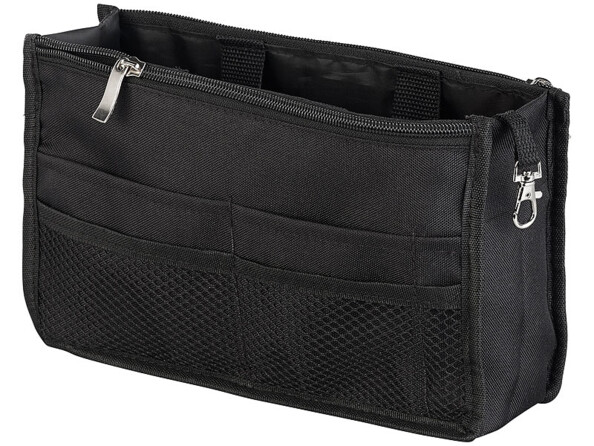 Organisateur de sac à main 26 x 16 x 8 cm, 13 compartiments avec protection RFID
