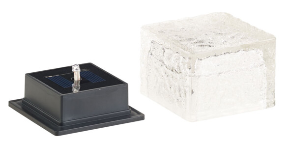 Pavé lumineux à insérer dans une allée