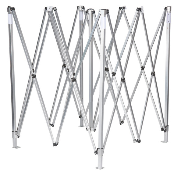 Pavillon de jardin avec une structure extensible