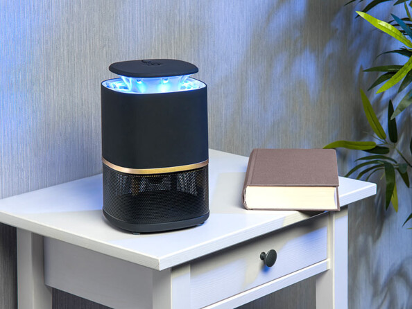 Piège à insectes USB UV avec dispositif d'aspiration et capteur de luminosité IV-320.usb