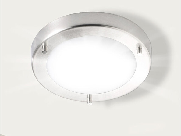 Plafonnier Ø 19 cm résistant aux projections d'eau pour ampoule G9