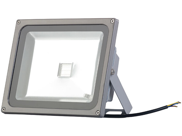Projecteur d'extérieur 2400 lm / 30 W à LED RVB SMD et télécommande