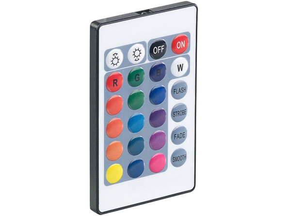 Projecteur d'extérieur 4000 lm / 50 W à LED RVB SMD et télécommande