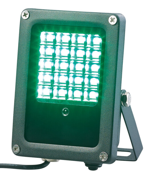 le projecteur peut aussi fonctionner automatiquement : allumez la lumière manuellement ou laissez-la s'allumer d'elle-même dès la tombée de la nuit grâce au détecteur de luminosité