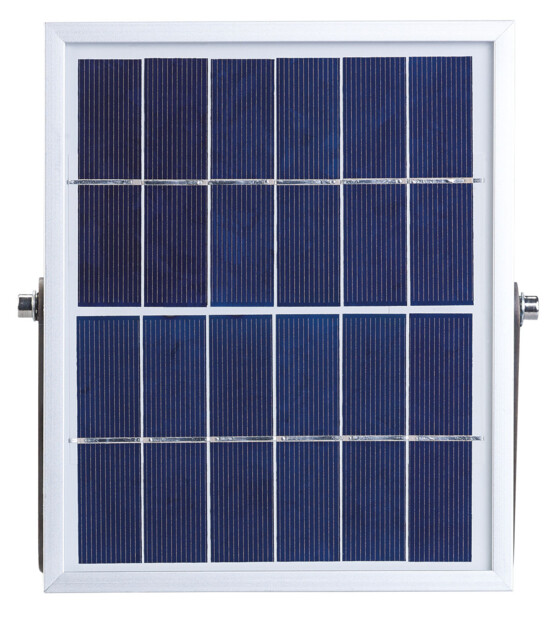 Panneau solaire avec câble d'alimentation extra-long : 4,65 m pour le projecteur