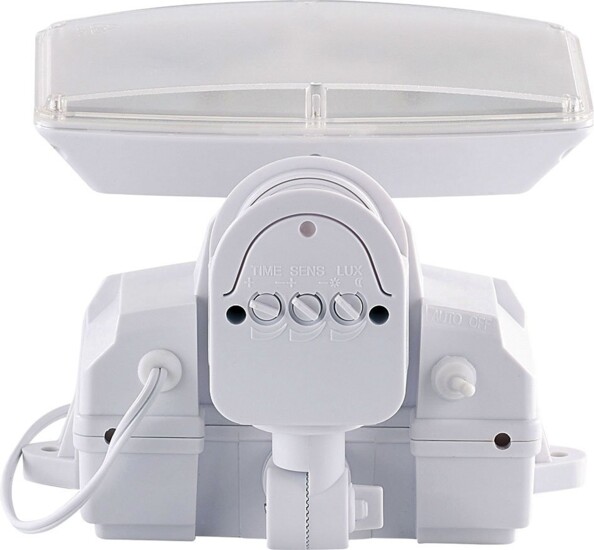 Projecteur solaire en aluminium avec LED Highpower 6 W et détecteur PIR