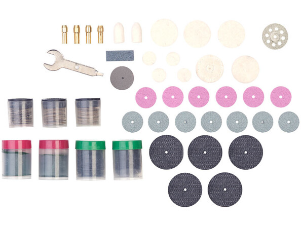 Mini outil multifonction sans fil avec 340 accessoires