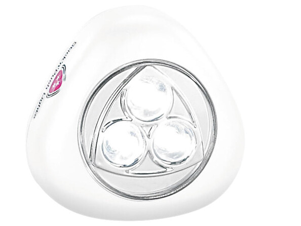 Set de 3 lampes à LED mobiles ''Stick & Push'' - Blanc