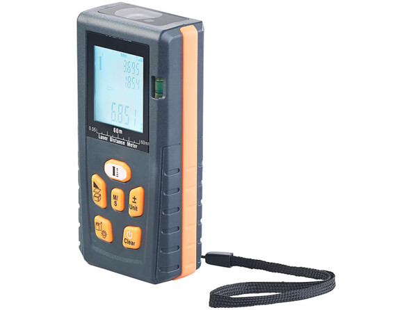 Télémètre laser connecté avec bluetooth et écran LCD (Reconditionné)