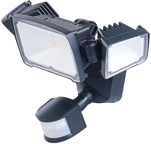 Spot solaire à 3 têtes avec capteur de mouvement PIR