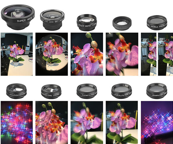 10 lentilles pour smartphone CVL-210