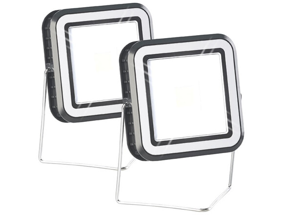 2 lampes de travail solaires à LED COB 3 W - 150 lm AL-315