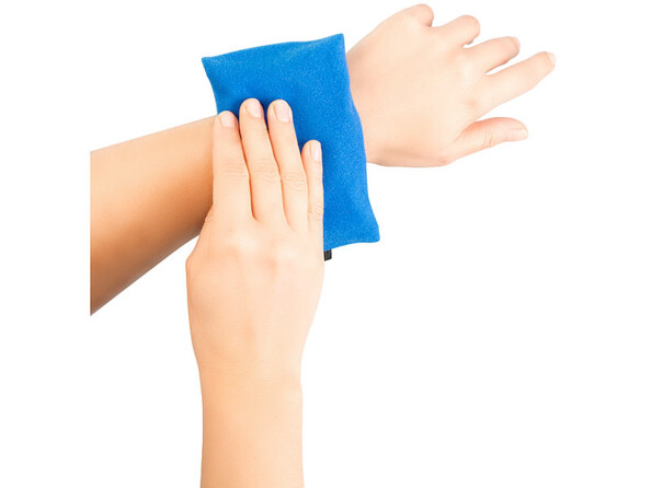 18 compresses chaudes/froides avec 9 housses à scratch