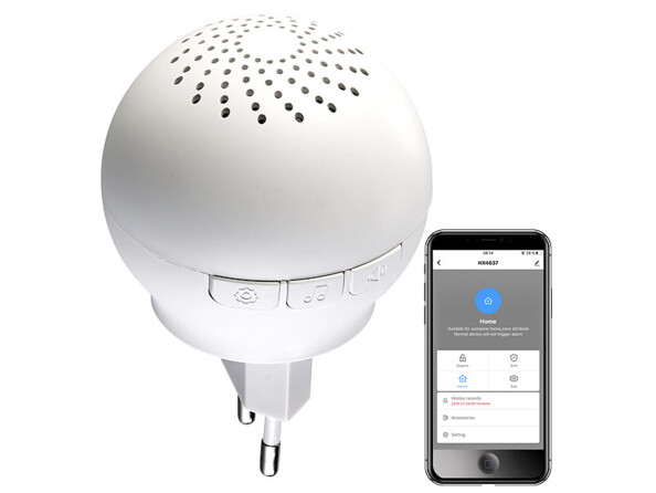 Alarme secteur connectée RC-200.mhz de la marque VisorTech.