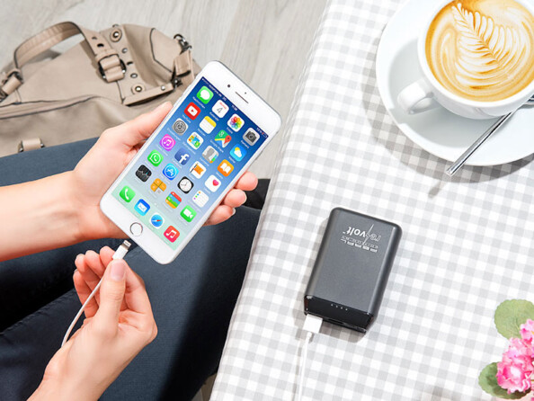 Veste chauffante avec batterie externe (8000 mAh), taille XL