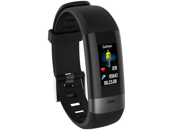 Bracelet fitness avec bluetooth, cardiofréquencemètre, tensiomètre "FBT-85"