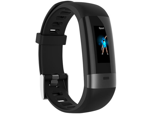 Bracelet fitness avec bluetooth, cardiofréquencemètre, tensiomètre "FBT-85"