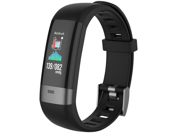 Bracelet fitness avec bluetooth, cardiofréquencemètre, tensiomètre "FBT-85"