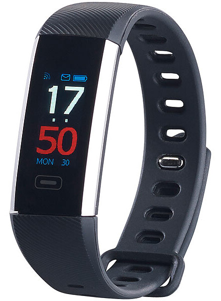 Bracelet connecté bluetooth avec cardiofréquencemètre