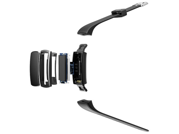 Bracelet fitness connecté avec mesure de fréquence cardiaque : FBT-57
