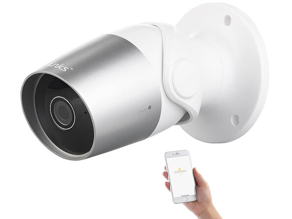 caméra de surveillance extérieur etanche full hd ip wifi avec application elesion ipc 620 7links