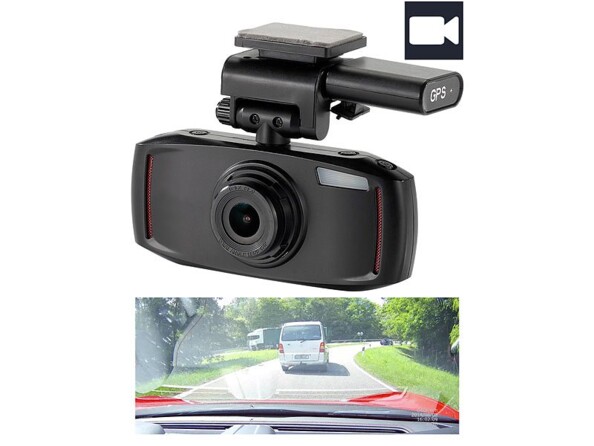 Caméra embarquée Super HD ''MDV-3300.SHD'' avec dongle GPS