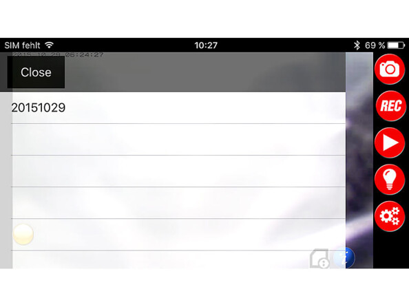 Caméra de surveillance avec projecteur LED - HD