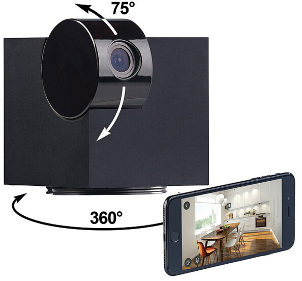 Caméra de surveillance connectée IP Full HD compatible Echo Show IPC-360.echo (Reconditionné)