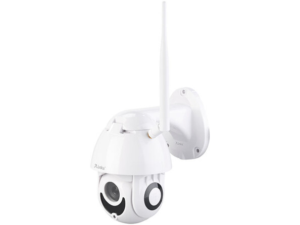 Caméra de surveillance d'extérieur IP Full HD connectée avec vision nocturne, compatible Echo Show I