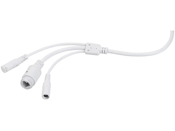 Caméra de surveillance d'extérieur IP Full HD connectée avec vision nocturne, compatible Echo Show I