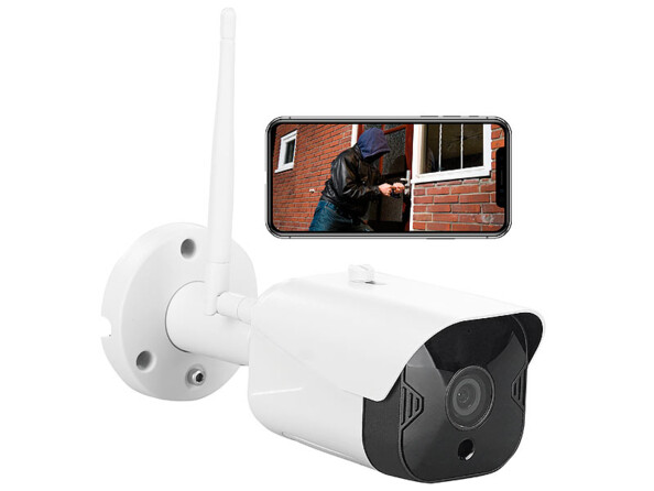 Caméra de surveillance extérieure IP Full HD connectée IPC-880