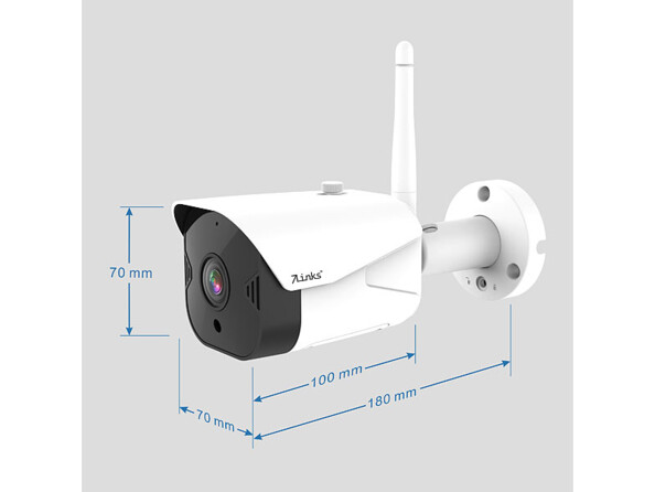 Caméra de surveillance extérieure IP Full HD connectée IPC-880