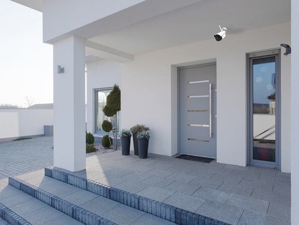 Caméra de surveillance extérieure IP Full HD connectée IPC-880