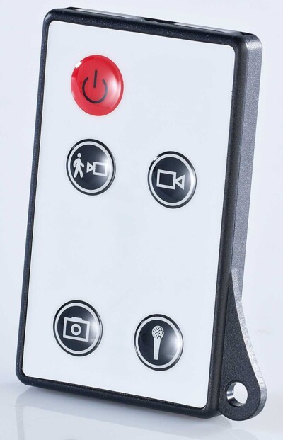 télécommande declenchement manuel caméra espion dans station météo digitale somikon nx4279