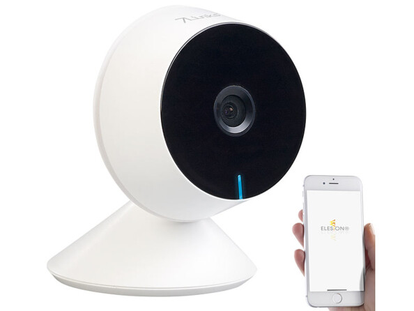 camera de surveillance design avec application domotique ipc290 visortech et vision nocturne