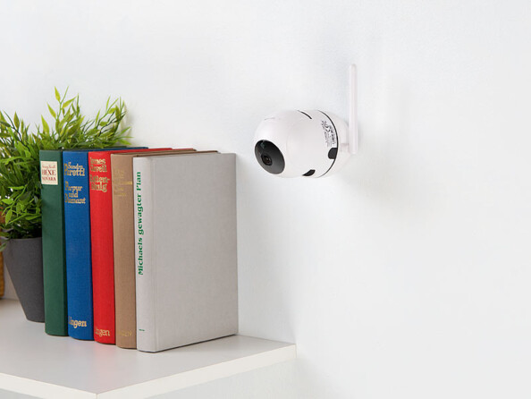 Caméra de surveillance IP HD connectée avec suivi de mouvement IPC-450.track