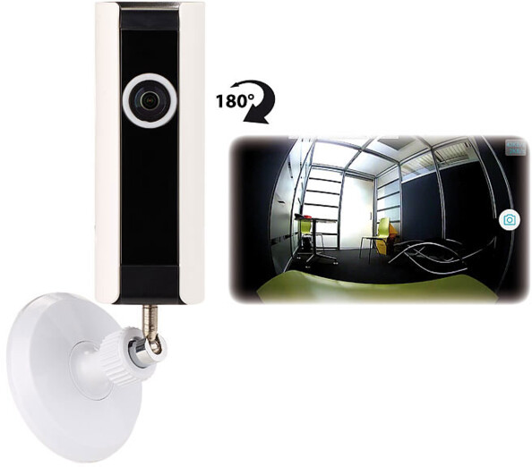caméra de surveillance murale orientable avec enregistrement sur carte micro sd jusqu'à 128go 7 links