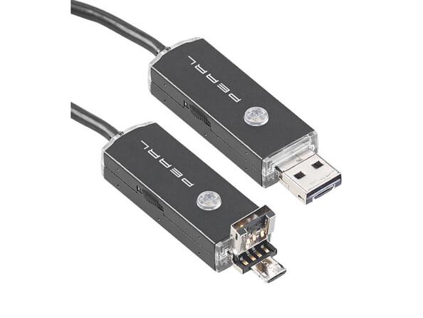 Connectique USB pour ordinateur et micro-usb pour smartphone pour caméra photo vidéo endoscopique