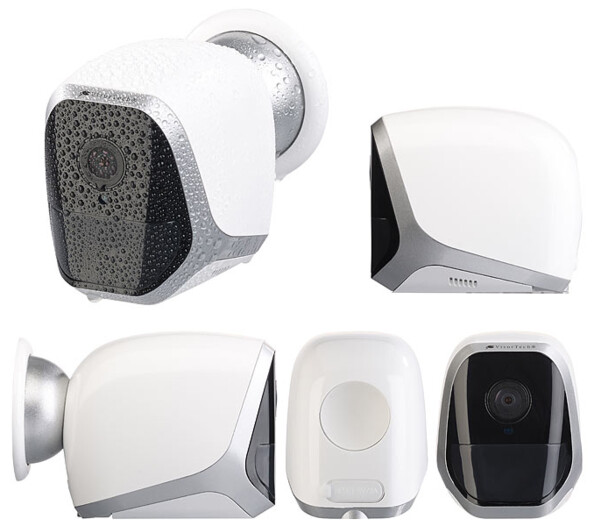 Caméra IP HD connectée IPC-580 VisorTech. Vue sous tous les angles