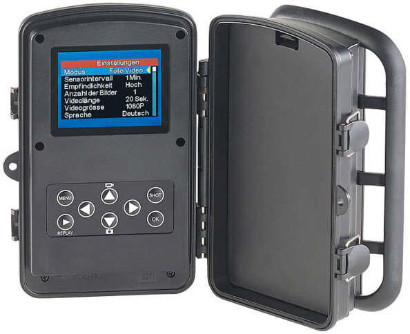 Caméra nature Full HD avec détecteur de mouvement PIR et vision nocturne WK-580