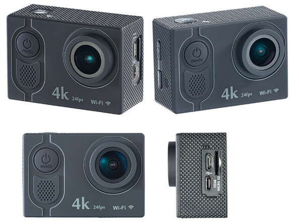 Caméra sport 4K Somikon ''DV-4017.wifi''