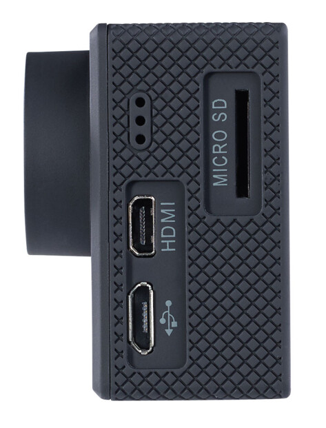 mini caméra sport 4k pas cher avec ports micro sd micro hdmi et micro usb