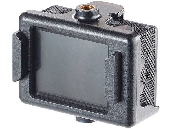 Caméra sport HD avec boîtier étanche et fonction webcam Somikon DV-1212